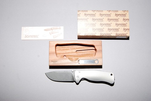 Lionsteel messer damaststahl - messer,